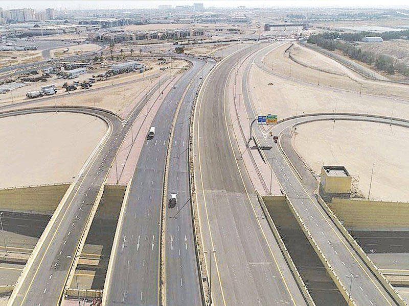 جانب من «الدائري 6.5»