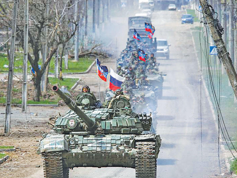 الجيش الروسي في طريقه إلى جنوب أوكرانيا