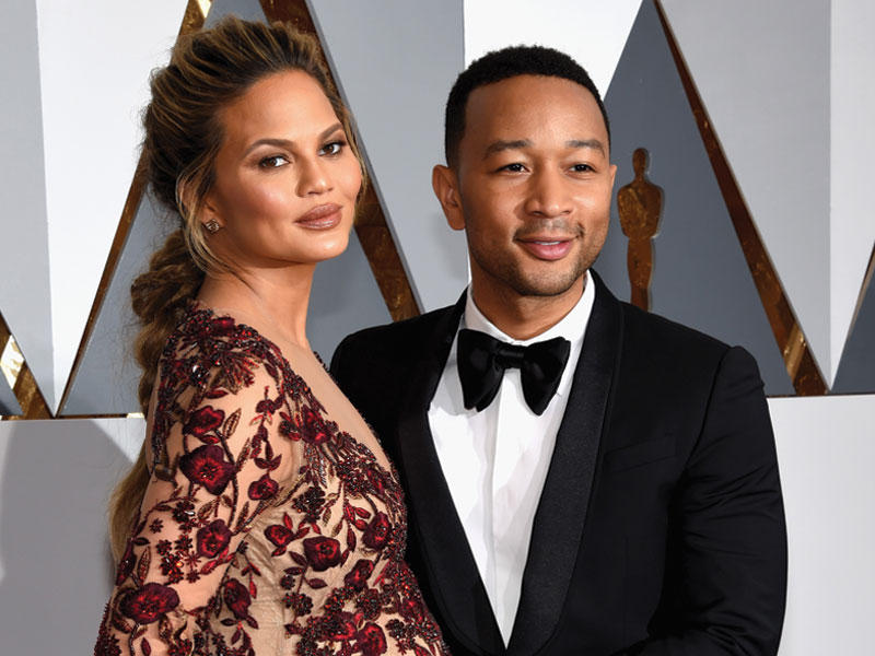 عارضة الأزياء كريسي تيغن والمغني جون ليجند