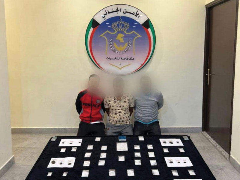 المتهمون المضبوطون في الفنطاس