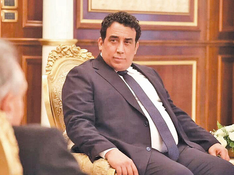 رئيس المجلس محمد المنفي