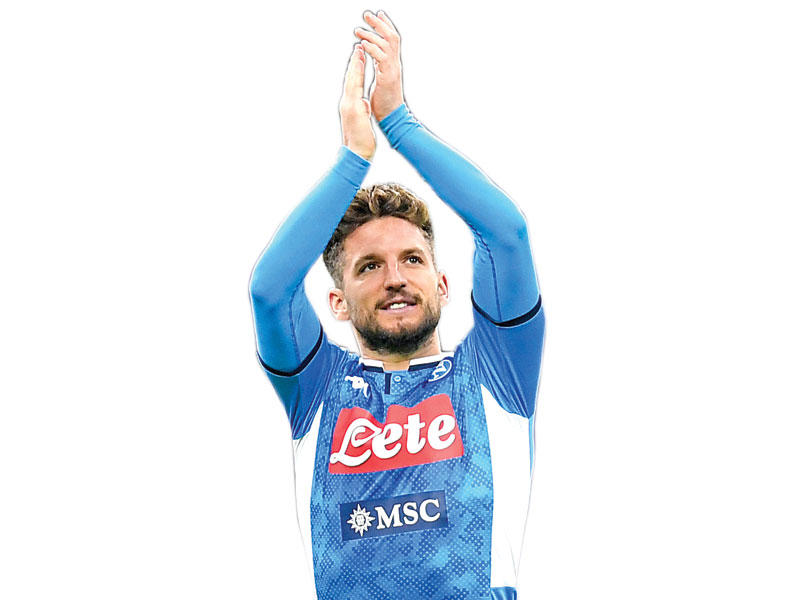 المهاجم البلجيكي الدولي دريس مرتنس