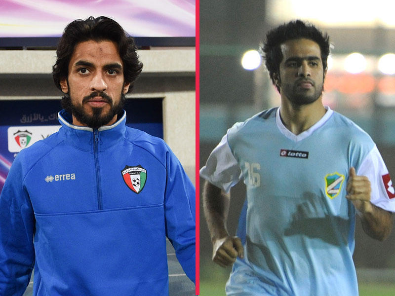 نجم نادي القادسية السابق عبدالرحمن الموسى - نجم النادي العربي والمنتخب الوطني السابق علي مقصيد