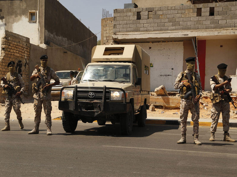 عناصر من الجيش الليبي