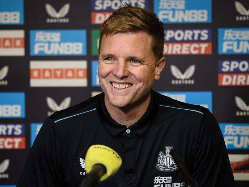 مدرب نيوكاسل يونايتد الإنكليزي إيدي هاو 