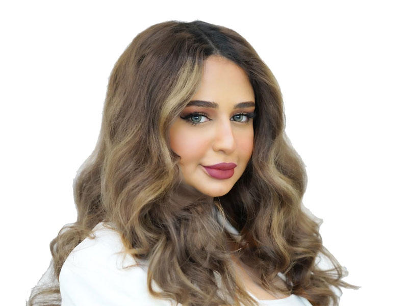 مصممة الماكياج الفني شهد العبيد