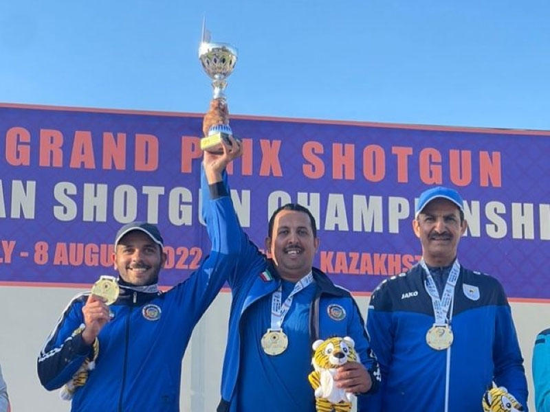  رماة الكويت عبدالله الطرقي ومنصور الرشيدي وعبدالعزيز