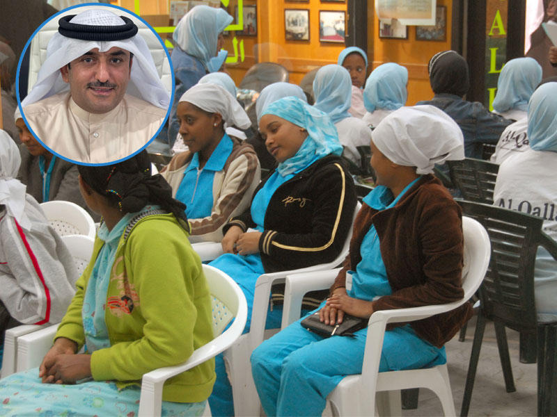  استقدام العمالة الإفريقية الأقل سعراً  و في الاطار المتخصص في شؤون العمالة المنزلية بسام الشمري 