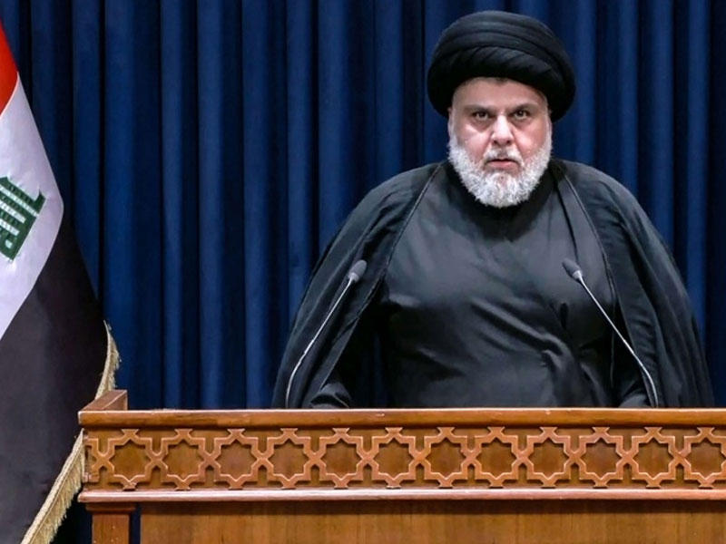 زعيم التيار الصدري السيد مقتدى الصدر 