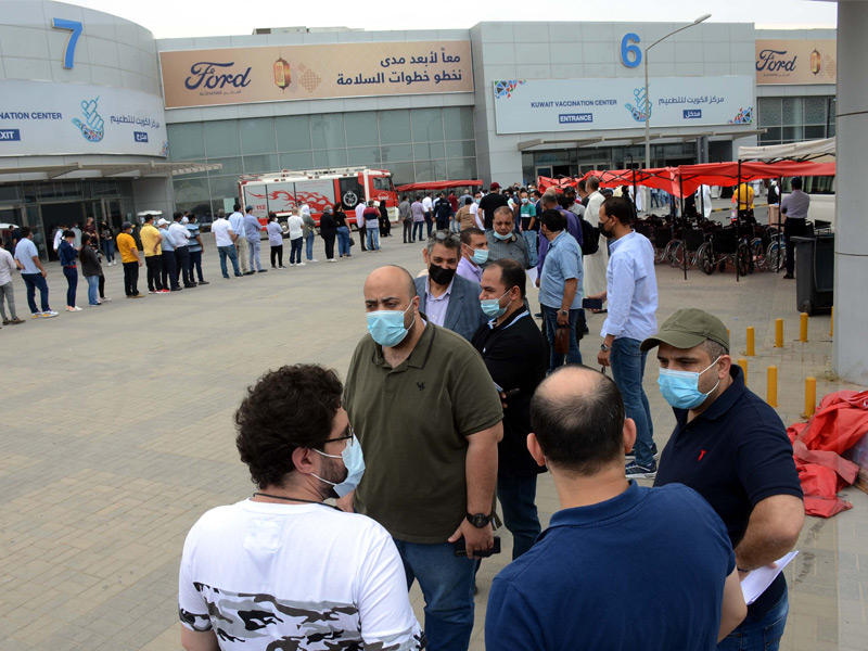 جانب من حملة التطعيمات خلال الجائحة (أرشيف)