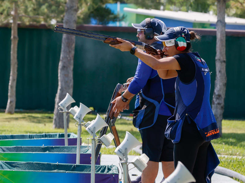 جانب من تدريب الرماية