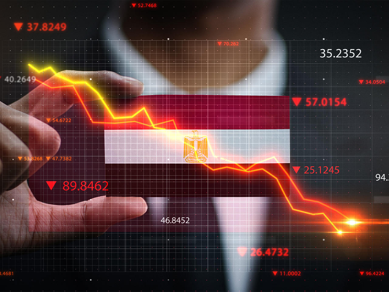 ارتفاع معدل التضخم السنوي في مصر