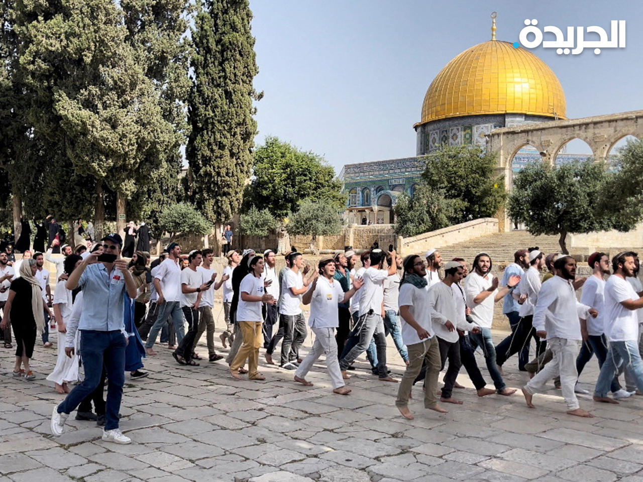 مستوطنون يقتحمون باحات المسجد الأقصى - أرشيف