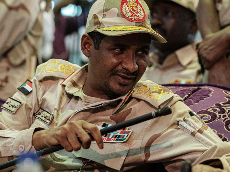 نائب رئيس مجلس السيادة السوداني محمد حمدان