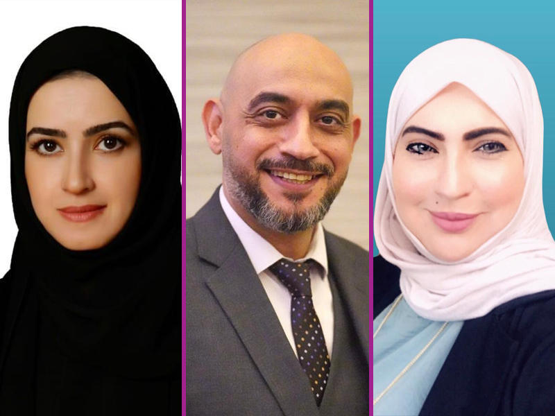 أمل المطيري ومحمد علي ورؤى المدني