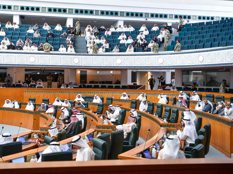 مجلس الأمة في جلسة سابقة