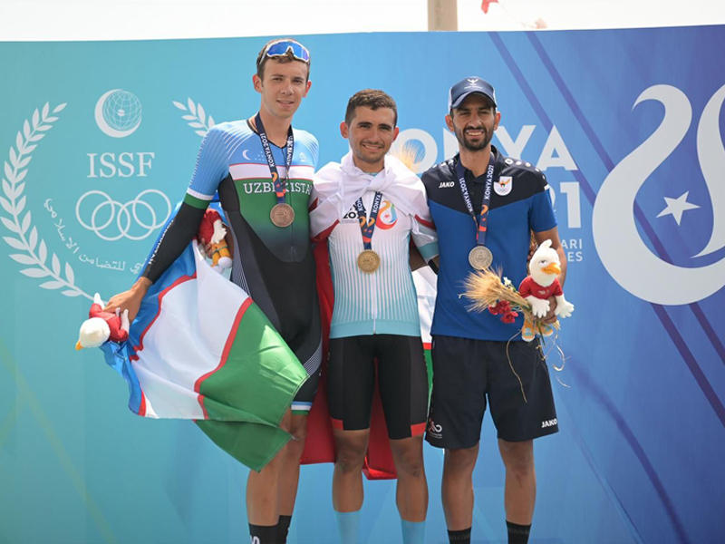 سيد العلي على منصة التتويج