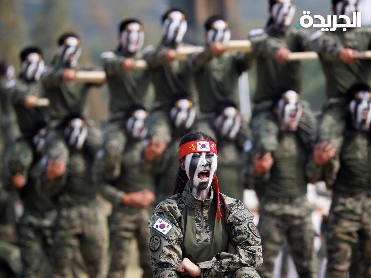 مجندات كوريات - أرشيف