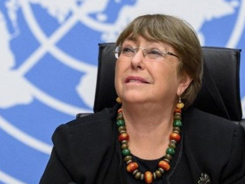 مفوضة الأمم المتحدة السامية لحقوق الإنسان ميشيل باشليه