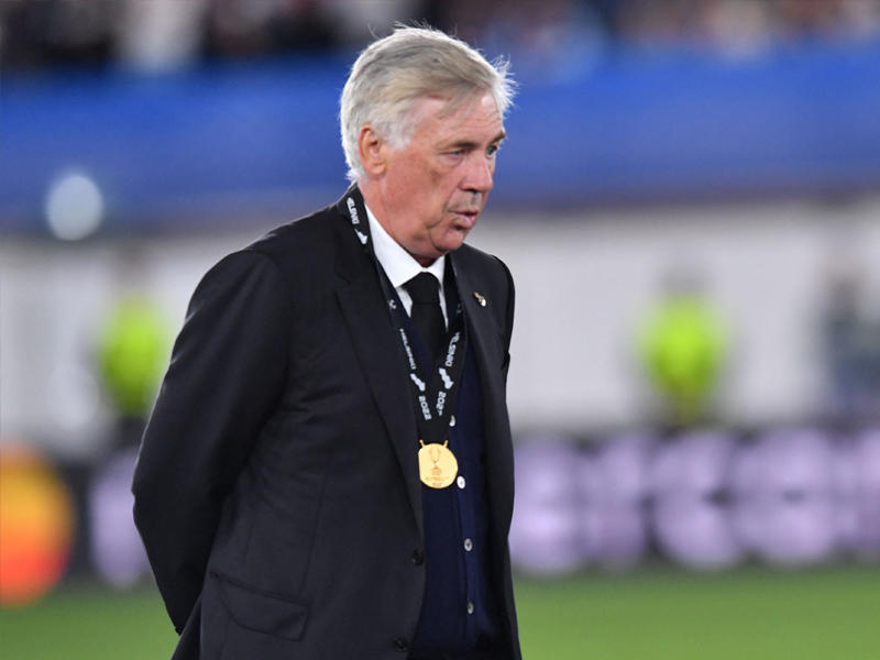 مدرب ريال مدريد كارلو أنشيلوتي