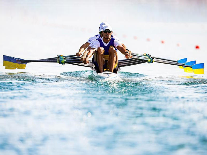 منافسات الزوجي لسباق التجديف بزورق مجداف 