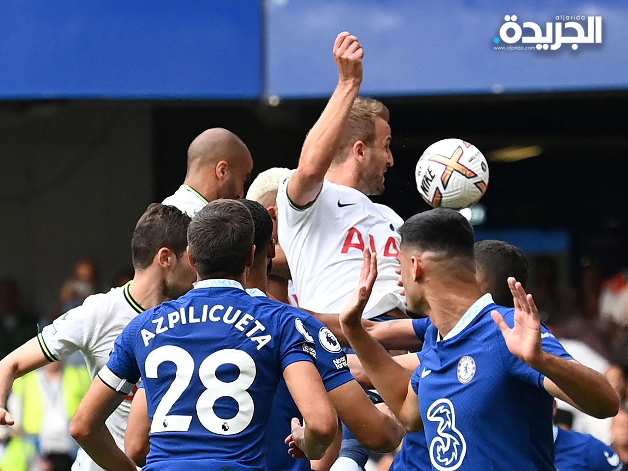 هاري كين لحظة تسجيله الهدف