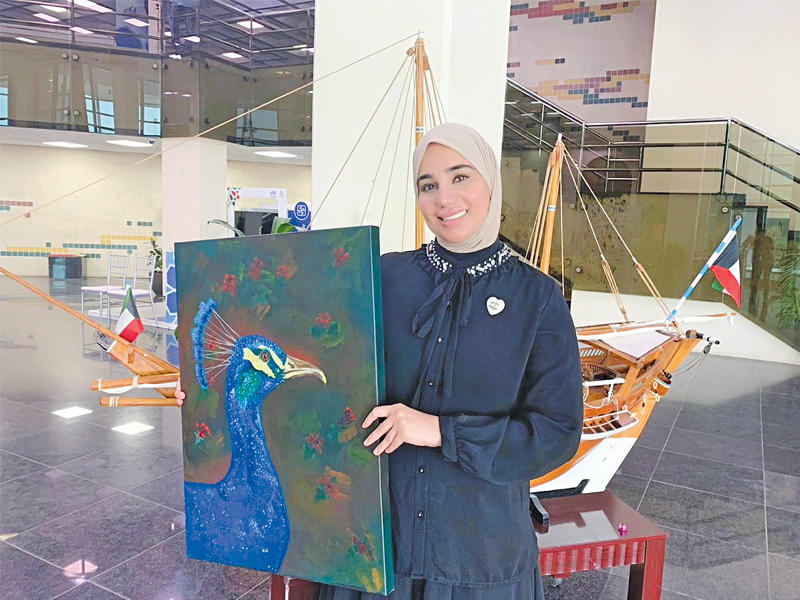 الفنانة التشكيلية معصومة سليما 