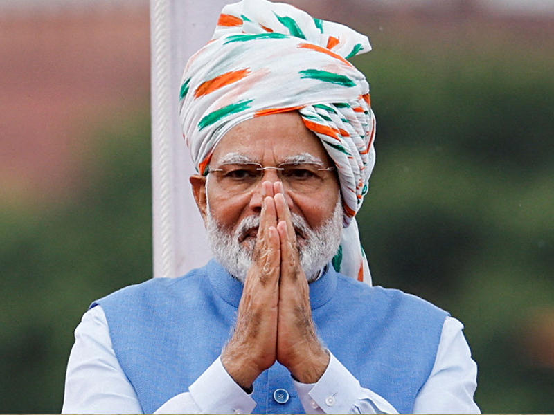 رئيس وزراء الهند القومي الهندوسي ناريندرا مودي