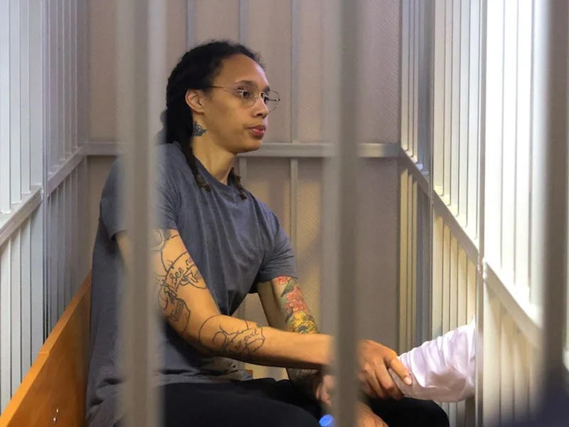 لاعبة كرة السلة الأميركية بريتني غراينر