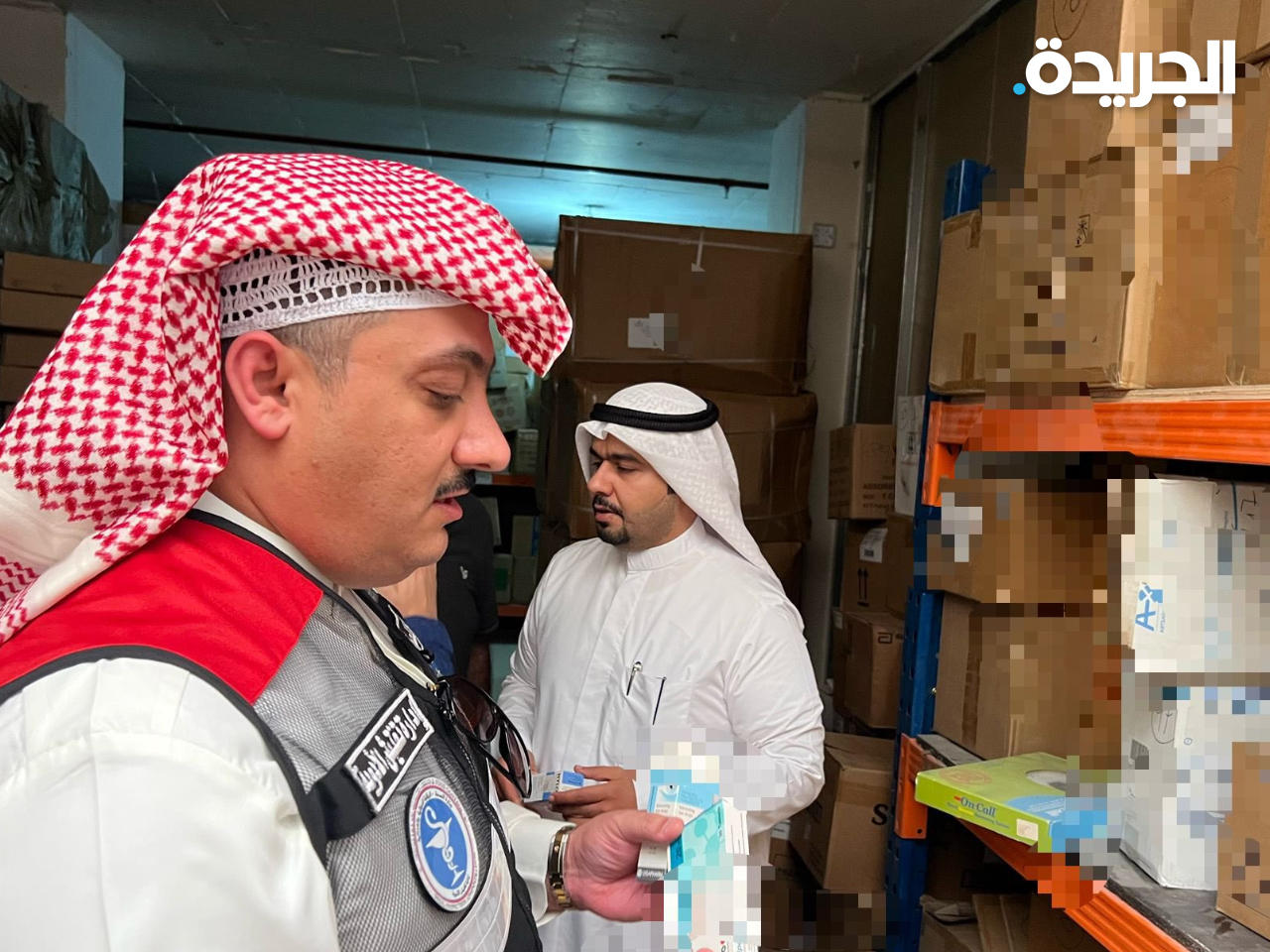 غلق سردابين مخالفين في السالمية يستخدمان في تخزين الأدوية 