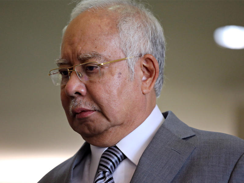  رئيس الوزراء السابق نجيب رزاق