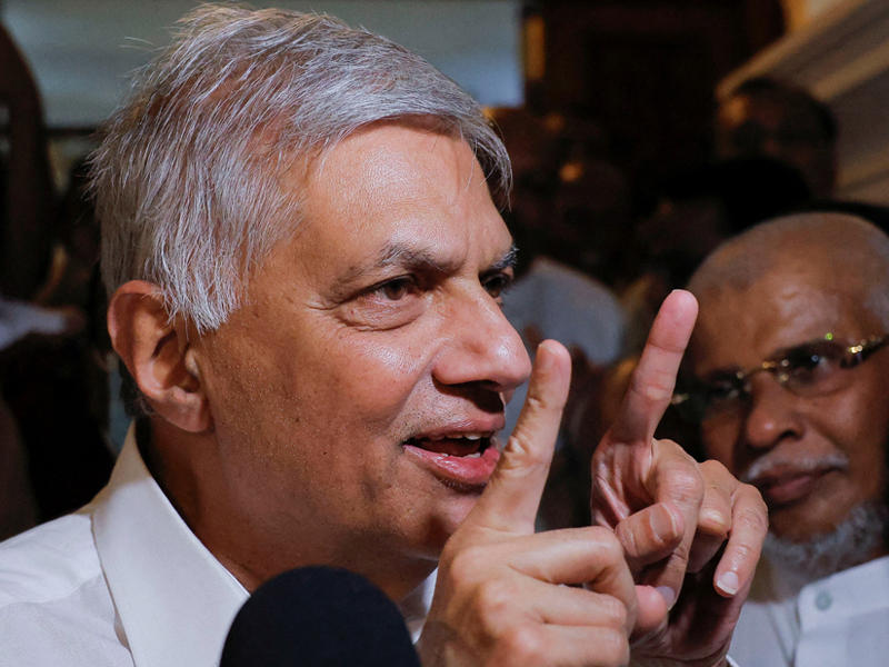 الرئيس السريلانكي رانيل ويكريمسينجه