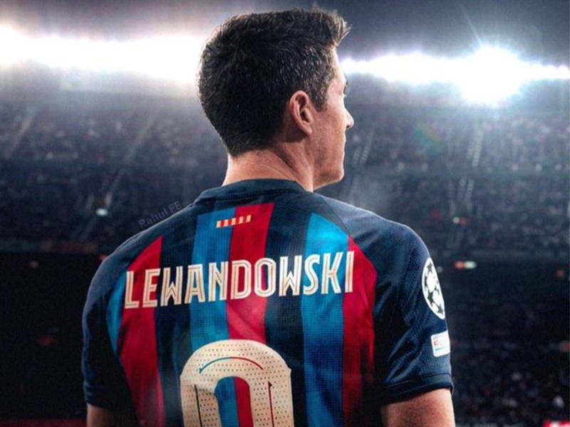 المهاجم البولندي روبرت ليفاندوفسكي