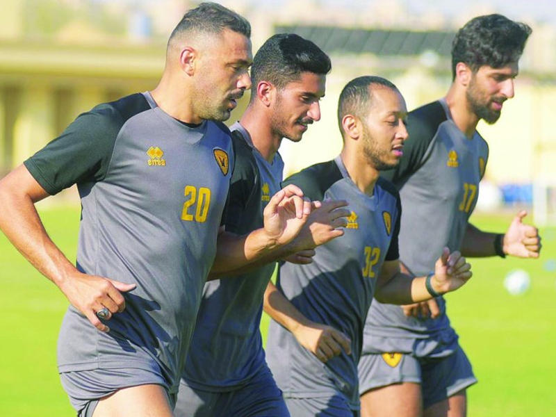 جانب من التدريبات