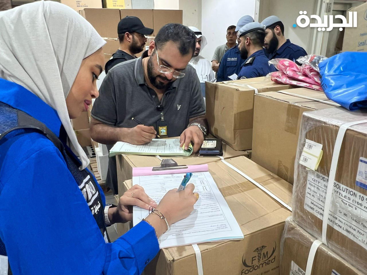 منتسبو بلدية الكويت يحررون محاضر مخالفات لسراديب مستغلة في الاستثماري