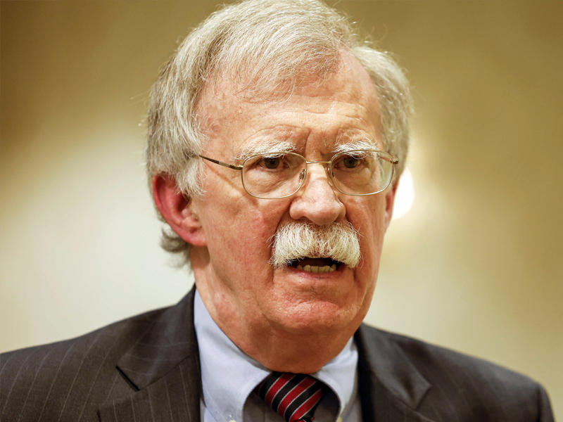 مستشار الأمن القومي الأميركي السابق جون بولتون