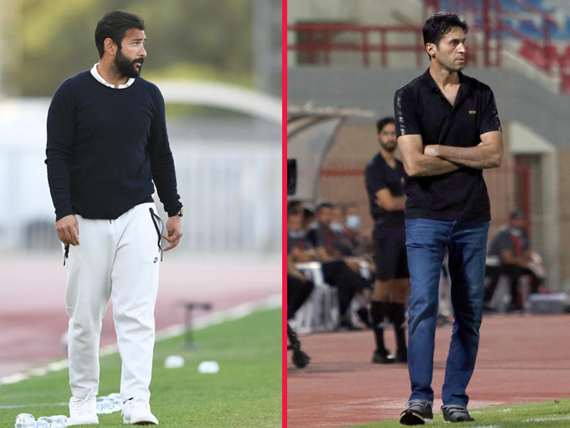 المدرب هاني الصقر - المدرب محمد المشعان