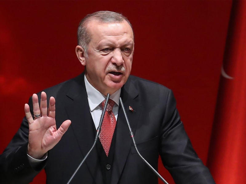  الرئيس التركي رجب طيب إردوغان