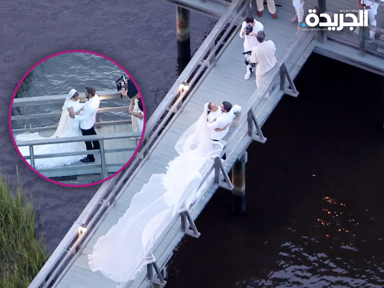 لوبيز وأفليك احتفلا بزواجهما للمرة الثانية