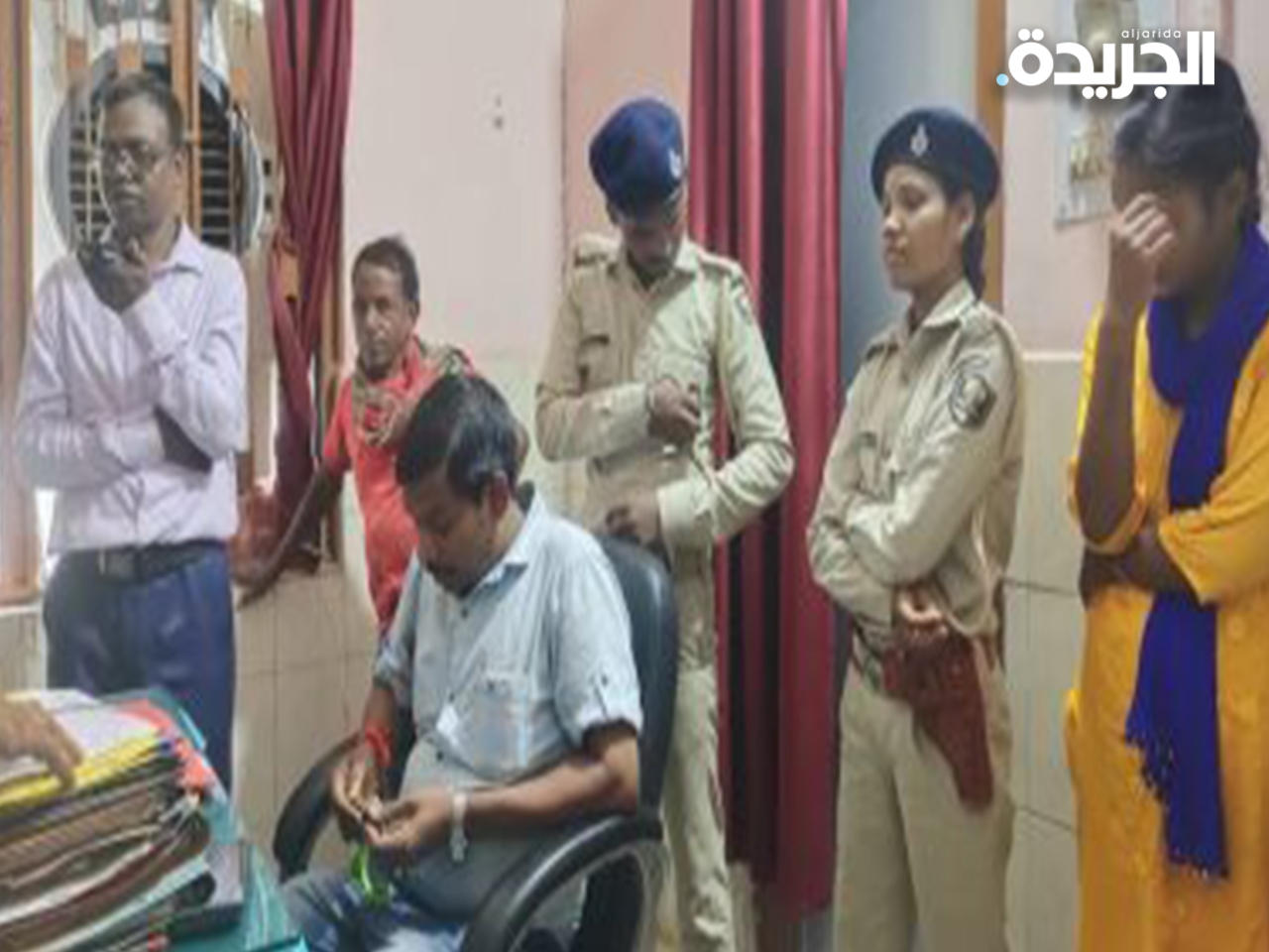 عصابة هندية أقامت قسم شرطة خاصاً