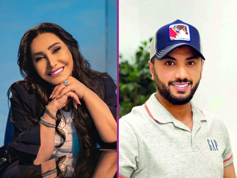 المؤلف عبدالمحسن الروضان والفنانة سحر حسين