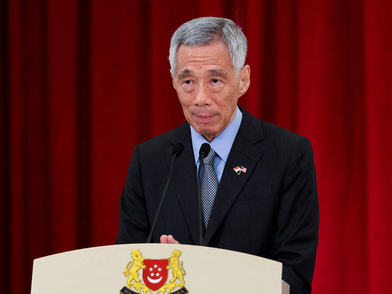  رئيس وزراء سنغافورة لي هسين لونغ