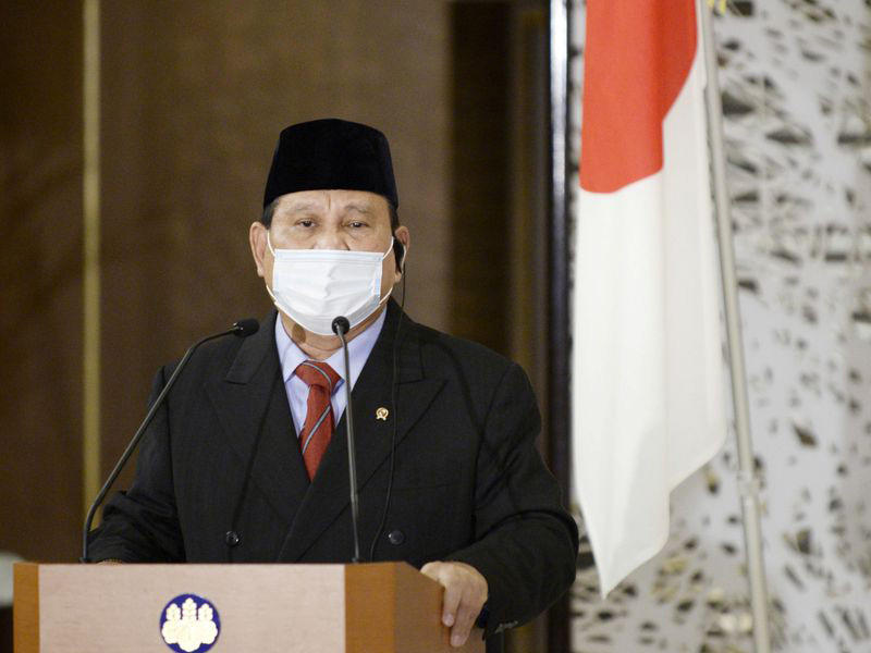  وزير الدفاع الإندونيسي برابوو سوبيانتو