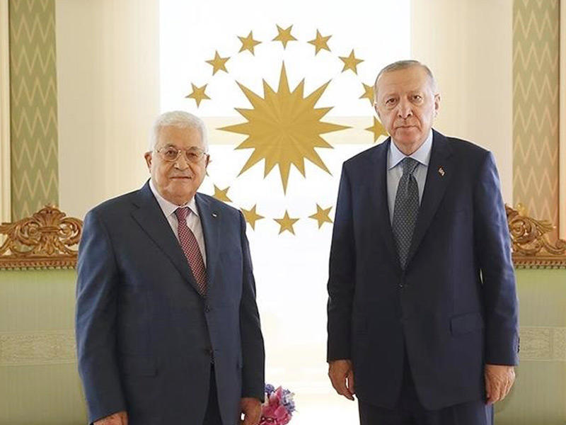 الرئيس التركي رجب طيب إردوغان - الرئيس الفلسطيني محمود عباس