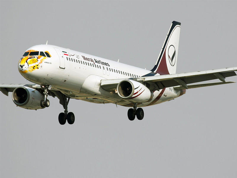 طائرة ركاب تابعة لشركة طيران «ميراج» الإيرانية