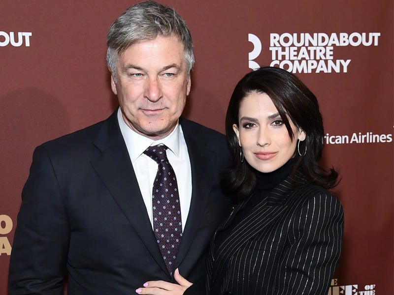 النجم ​أليك بالدوين​ وزوجته 