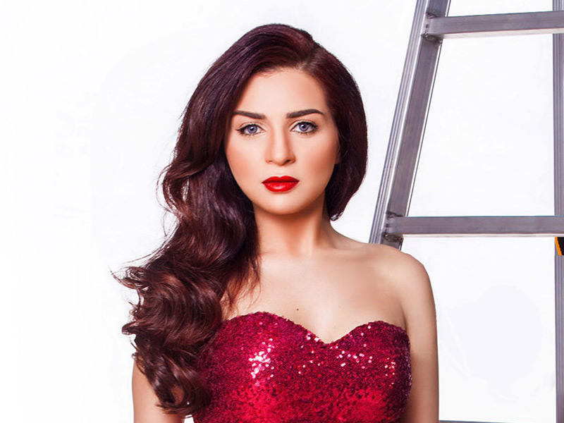 الفنانة مي عزالدين