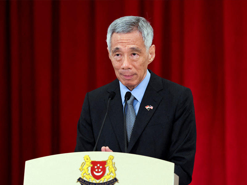  رئيس الوزراء السنغافوري لي هسين لونغ