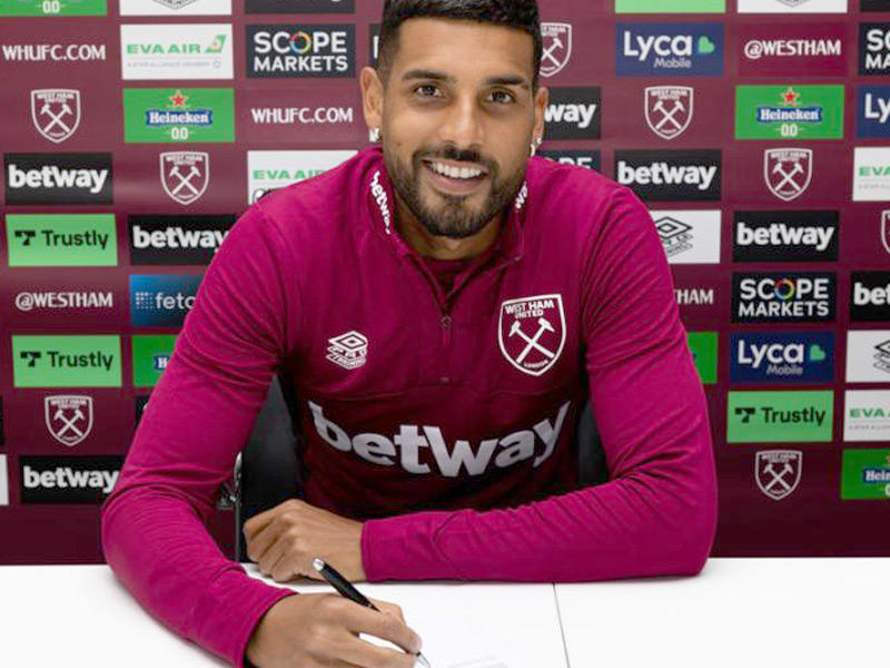 الظهير الايسر الايطالي إيمرسون بالمييري