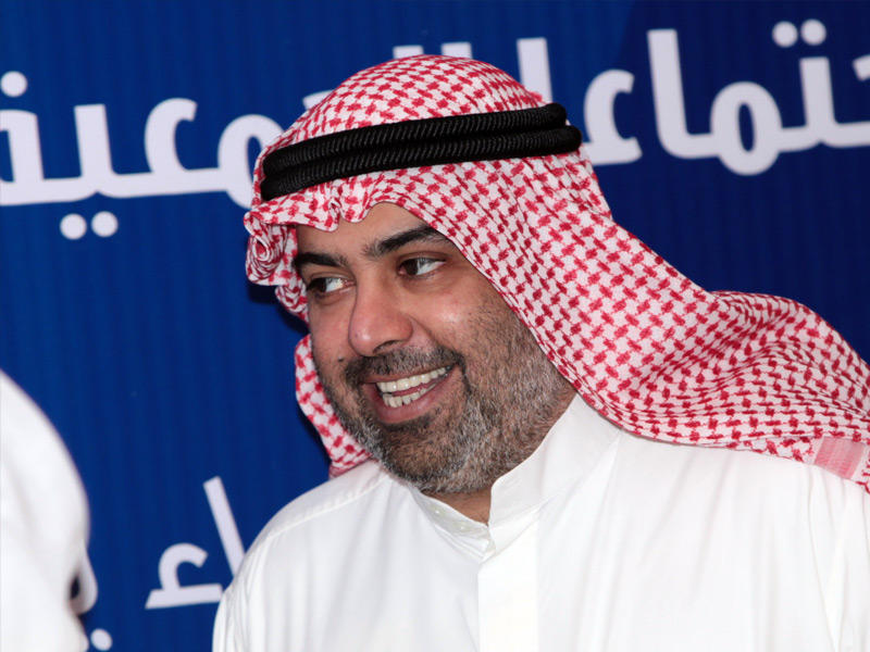  رئيس نادي القادسية الشيخ خالد الفهد